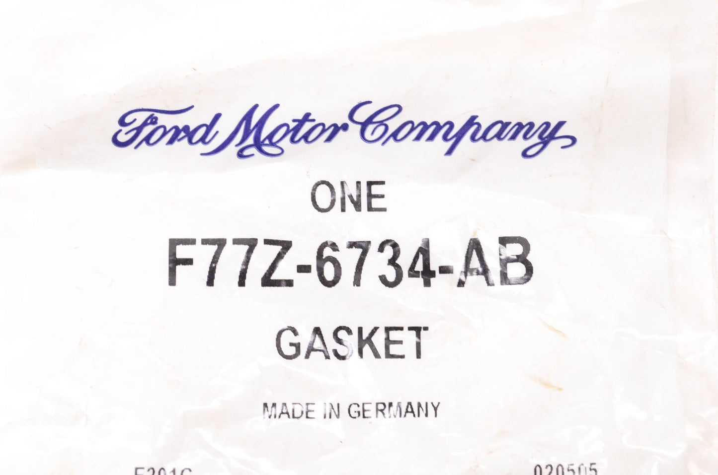 New OEM Ford F77Z-6734-AB Gasket NOS