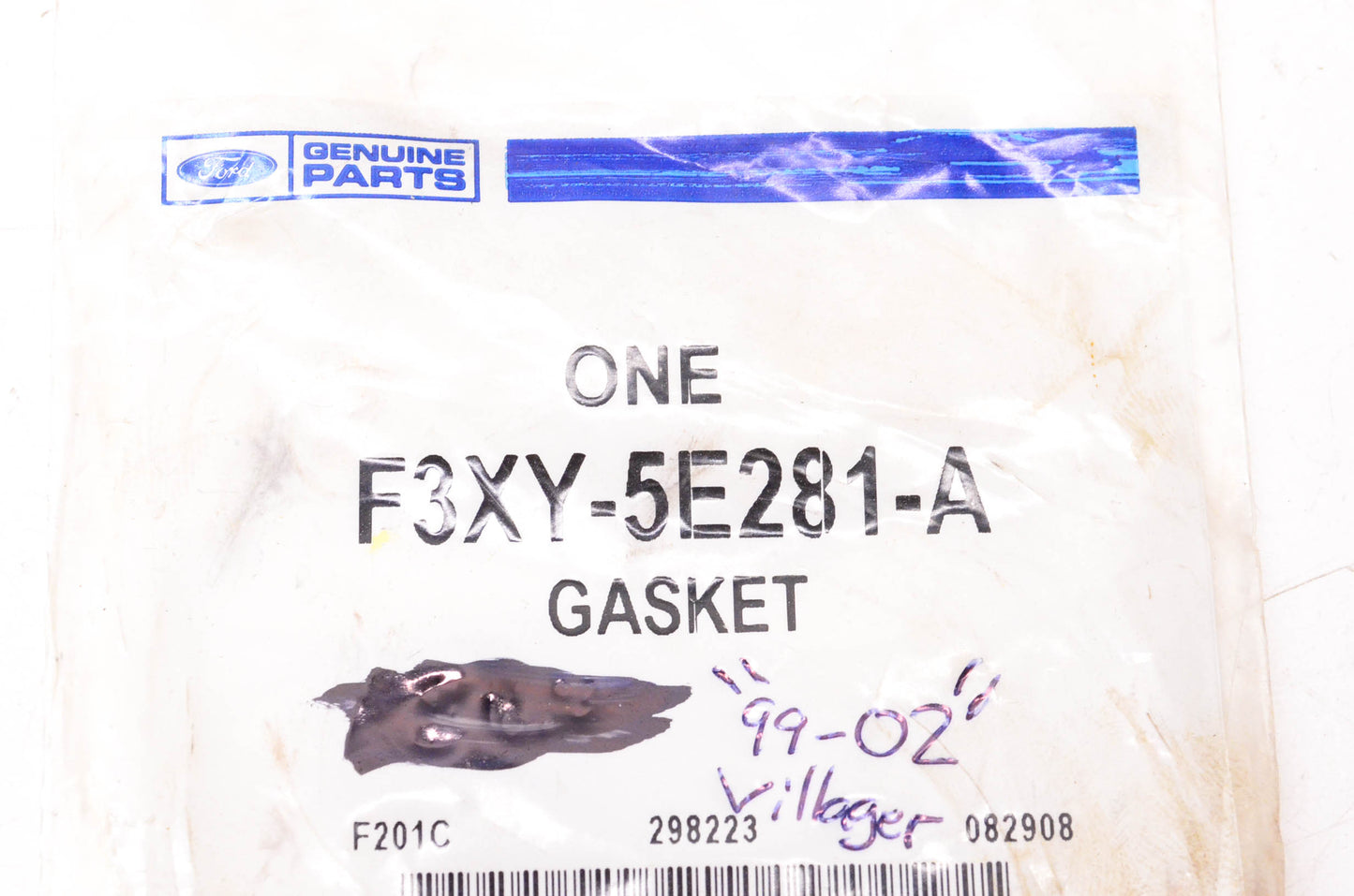 New OEM Ford F3XY-5E281-A Gasket NOS