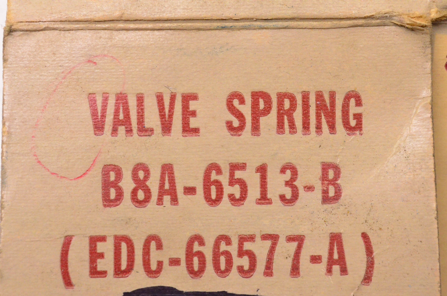 New OEM Ford B8A-6513-B, EDC-66577-A Valve Spring Qty 3 NOS