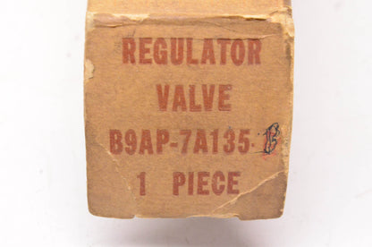 New OEM Ford B9AP-7A135-B, B9AP-7A135-A Regulator Valve NOS