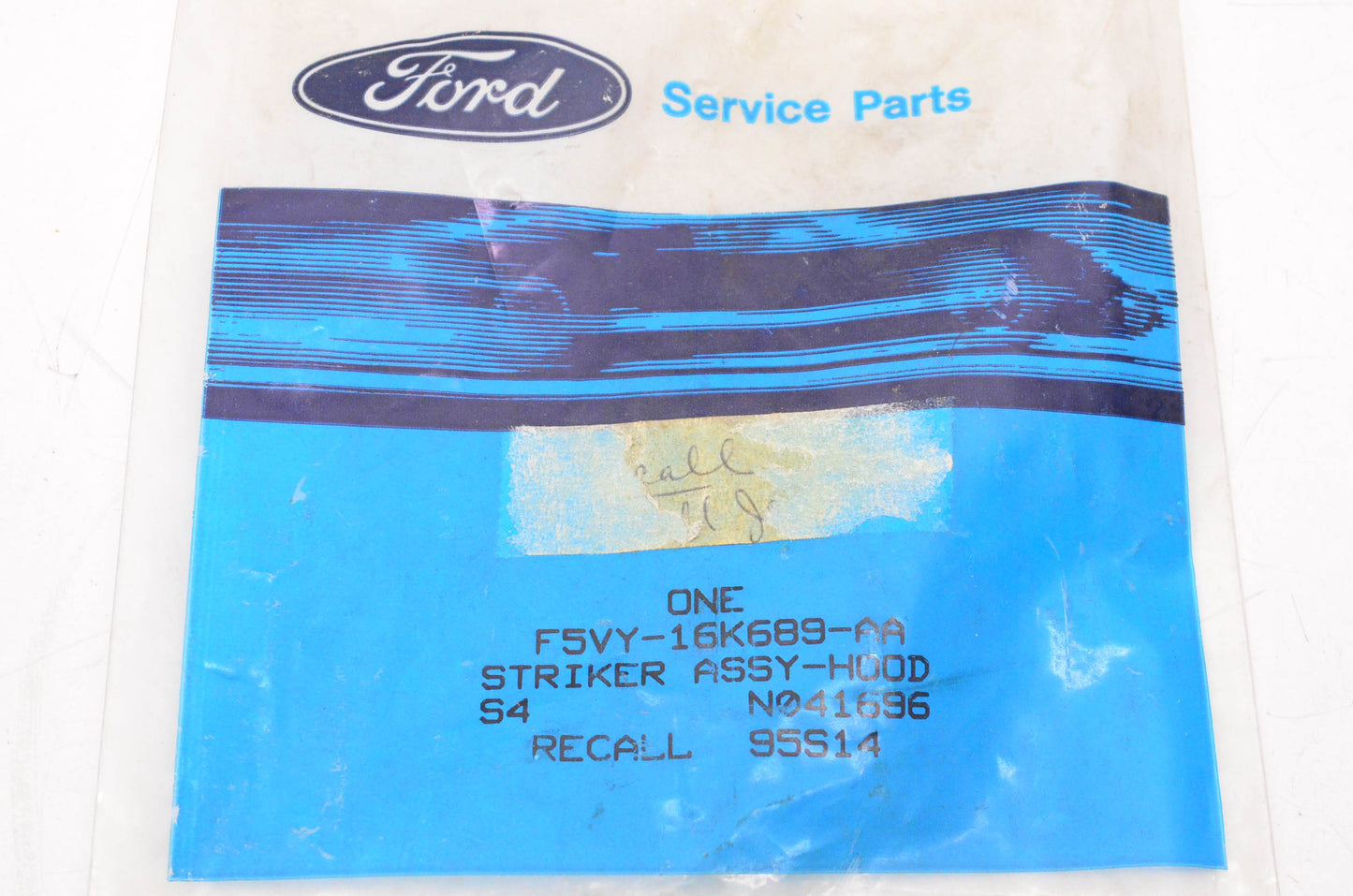 New OEM Ford F5VY-16K689-AA Hood Striker Assembly NOS