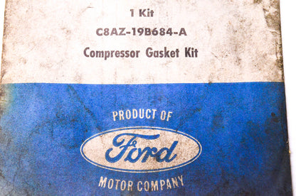 New OEM Ford C8AZ-19B684-A Compressor Gasket Kit NOS