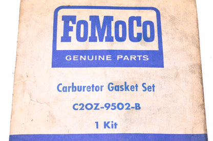 New OEM Ford C2OZ-9502-B Carburetor Gasket Kit NOS