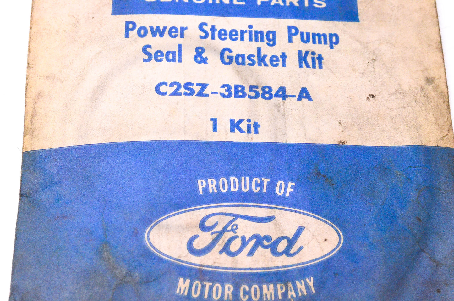 New OEM Ford C2SZ-3B584-A Power Steering Pump Seal Kit NOS
