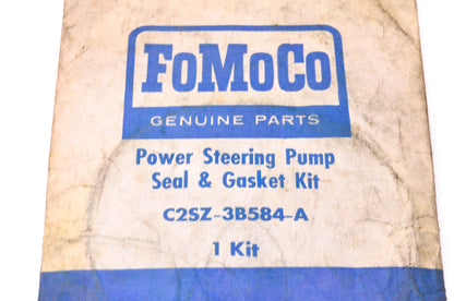 New OEM Ford C2SZ-3B584-A Power Steering Pump Seal Kit NOS
