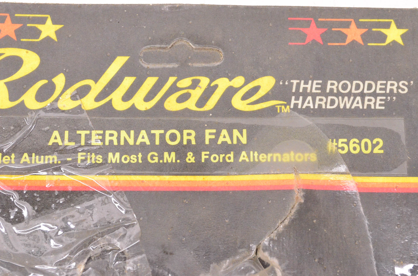 Mr. Gasket Co. 5602 Alternator Fan NOS
