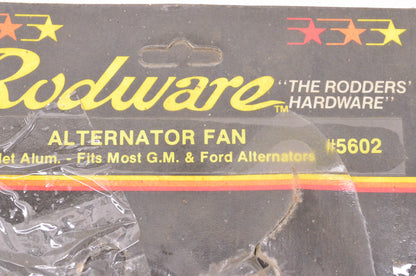 Mr. Gasket Co. 5602 Alternator Fan NOS