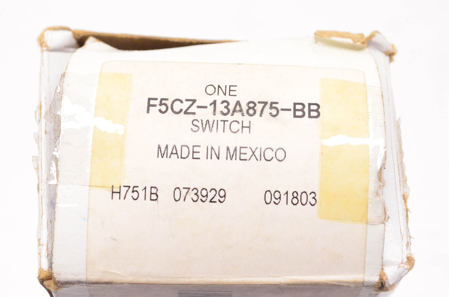 New OEM Ford F5CZ-13A875-BB Switch NOS