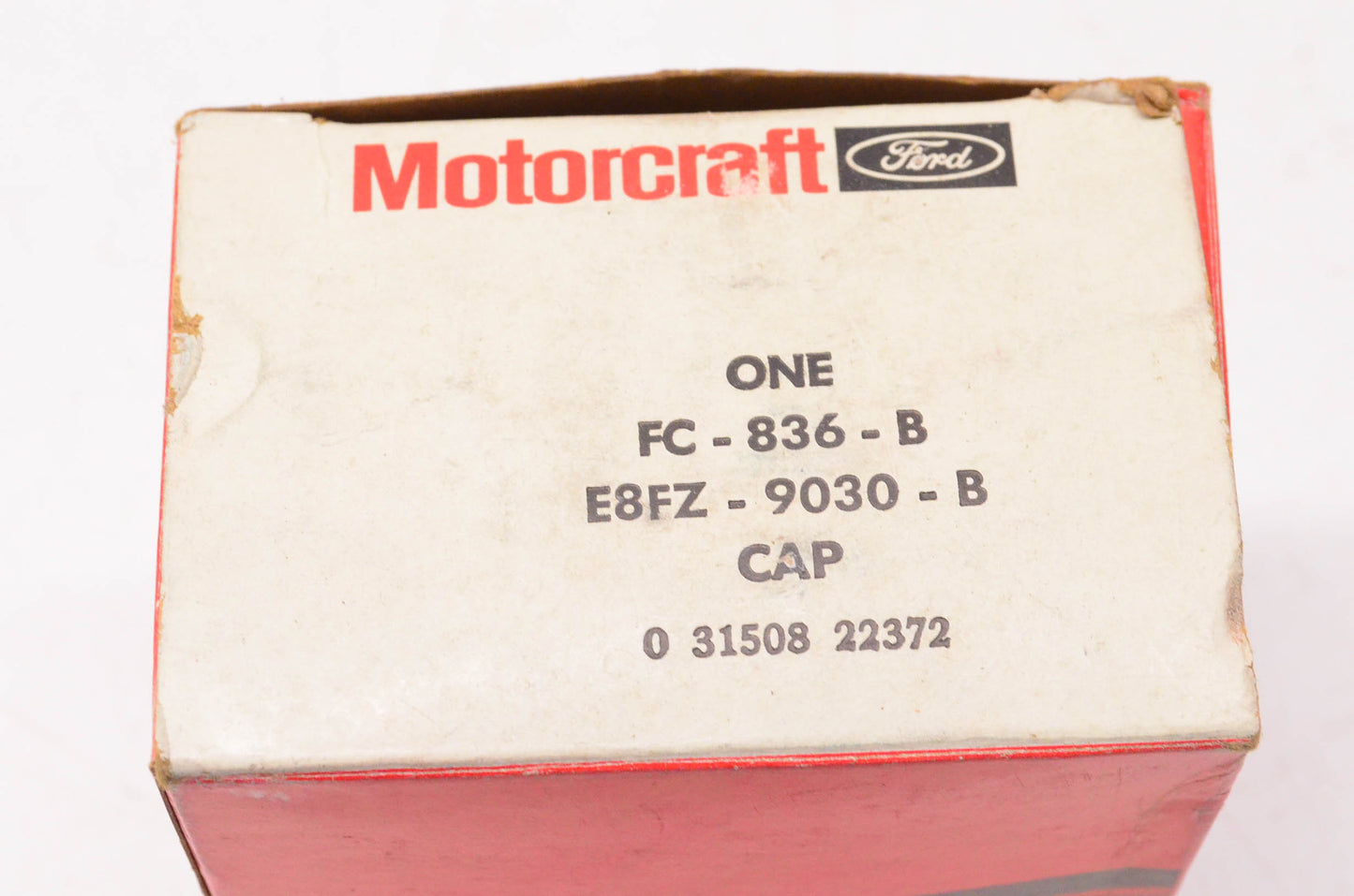 New OEM Ford FC-836-B, E8FZ-9030-B Cap NOS