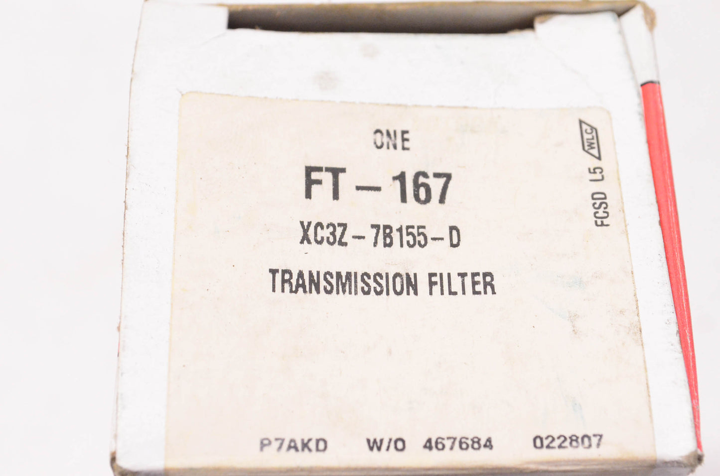 Motorcraft FT-167, XC3Z-7B155-D Transmission Filter NOS