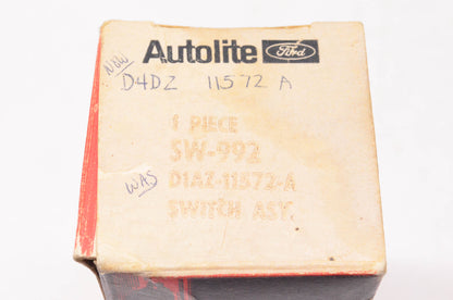 Autolite SW-992, D1AZ-11572-A, D4DZ-11572-A Switch Assembly NOS