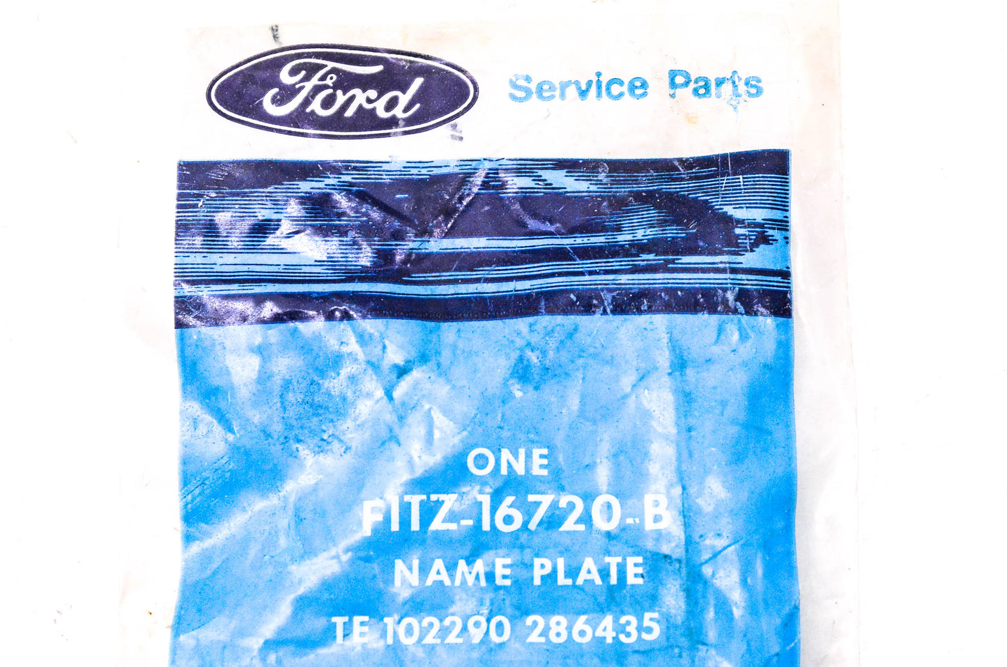 New OEM Ford F1TZ-16720-B Emblem Decal NOS