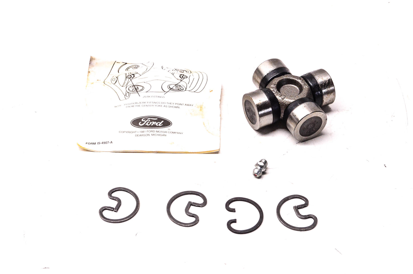 New OEM Ford E3TZ-4635-B U-Joint Kit NOS