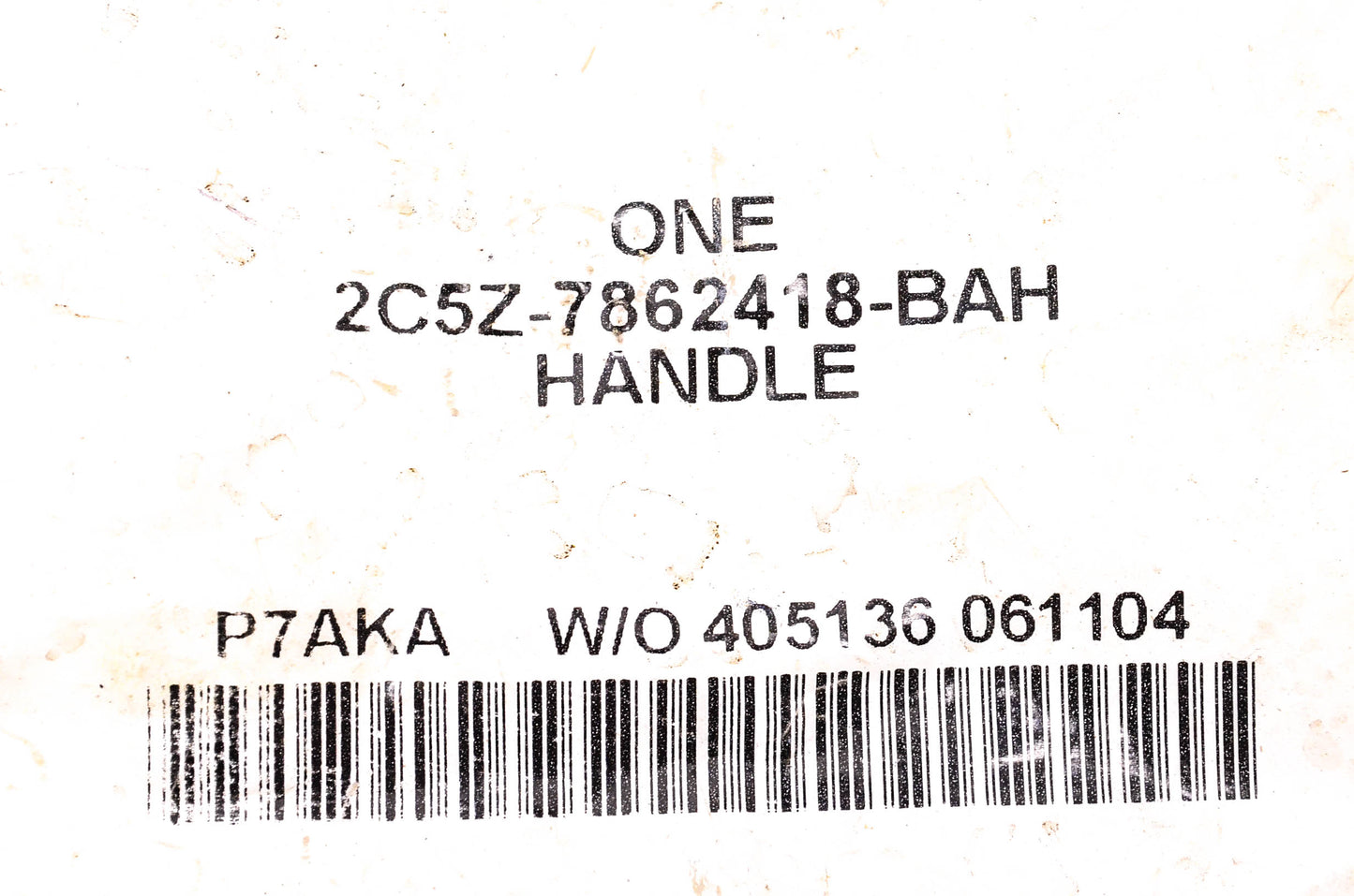 New OEM Ford 2C5Z-7862418-BAH Handle NOS