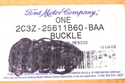 New OEM Ford 2C3Z-25611B60-BAA Seat Belt Assembly NOS