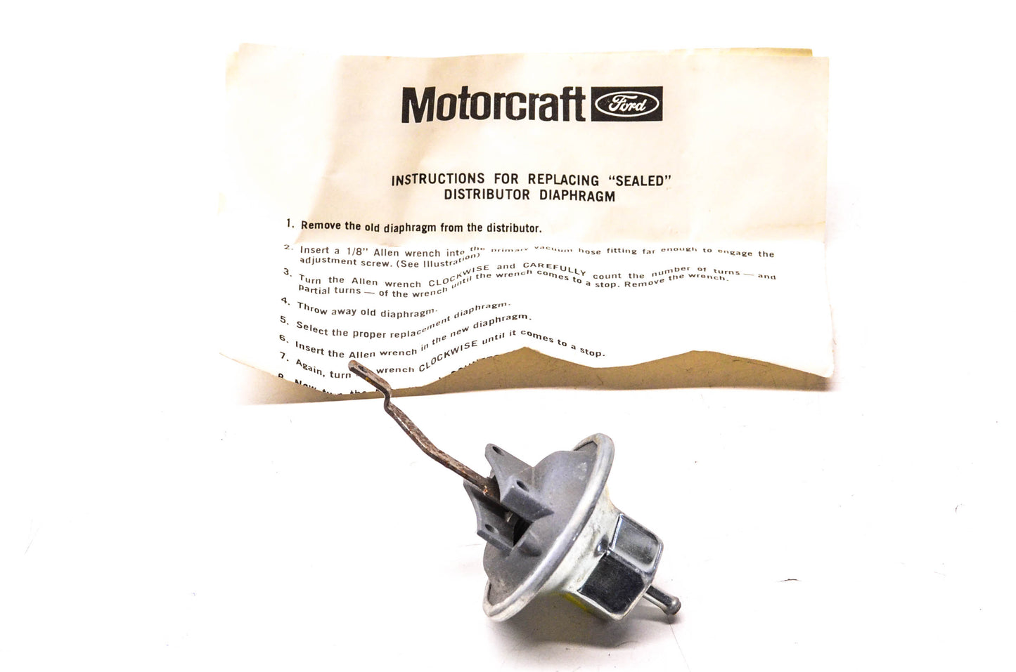 Motorcraft DD-718, D5TZ-12370-C Diaphragm NOS