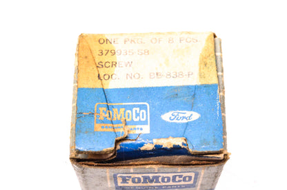 New OEM Ford 379935-S8 Screw Qty 8 NOS