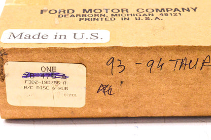 Motorcraft F3DZ-19D786-A A/C Compressor Clutch Disc & Hub Assembly NOS