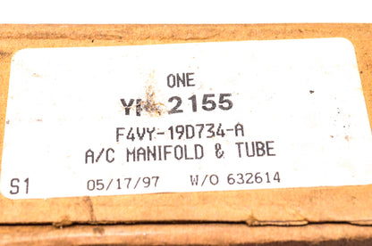 Motorcraft YF-2155, F4VY-19D734-A A/C Manifold & Tube NOS