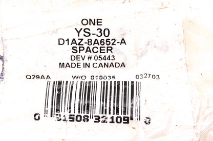 Motorcraft YS-30, D1AZ-8A652-A Alternator & Idler Spacer NOS
