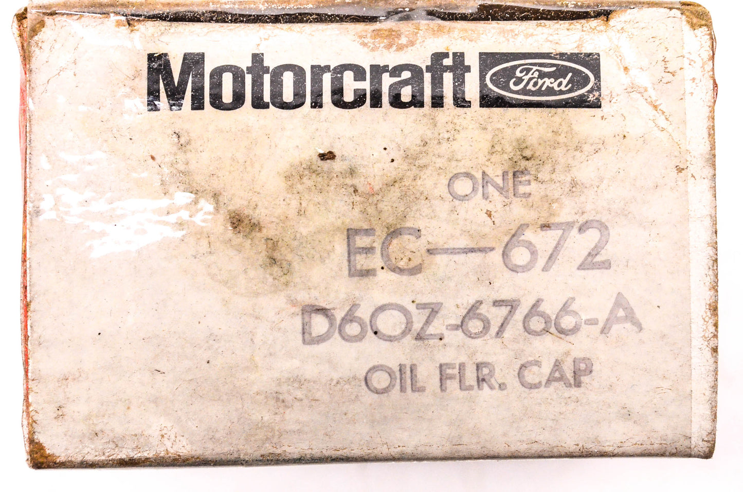 Motorcraft EC-672, D6OZ-6766-A Oil Filler Cap NOS