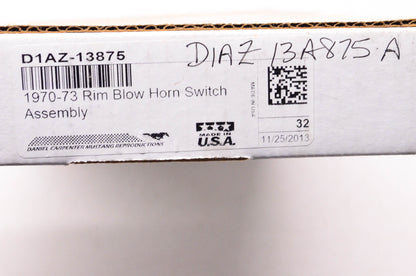 Daniel Carpenter Mustang Reproduction D1AZ-13A875-A Rim Blow Horn Switch Kit NOS