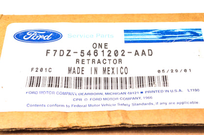 New OEM Ford F7DZ-5461202-AAD Buckle Assembly NOS