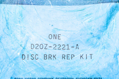 New OEM Ford D20Z-2221-A Brake Caliper Repair Kit NOS