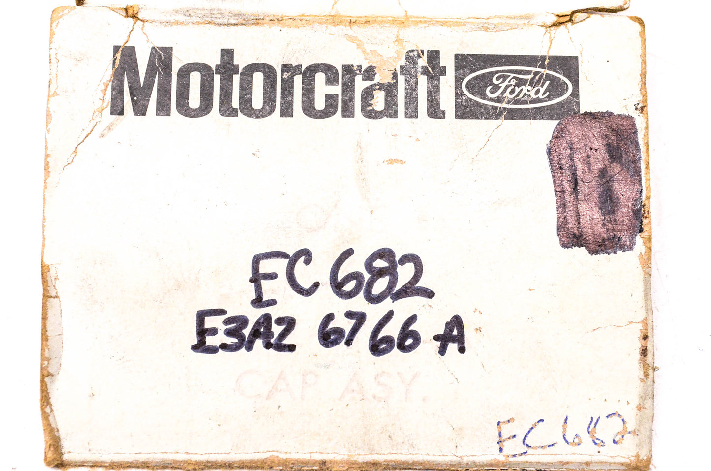 Motorcraft EC-682, E3AZ-6766-A Oil Filler Cap NOS