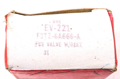 Motorcraft EV-221, F3TZ-6A666-A PCV Valve & Gasket NOS