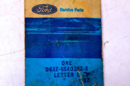 New OEM Ford D6AZ-6540282-A Letter L Emblem NOS