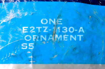 New OEM Ford E2TZ-1130-A Red Emblem Wheel Center Cap NOS