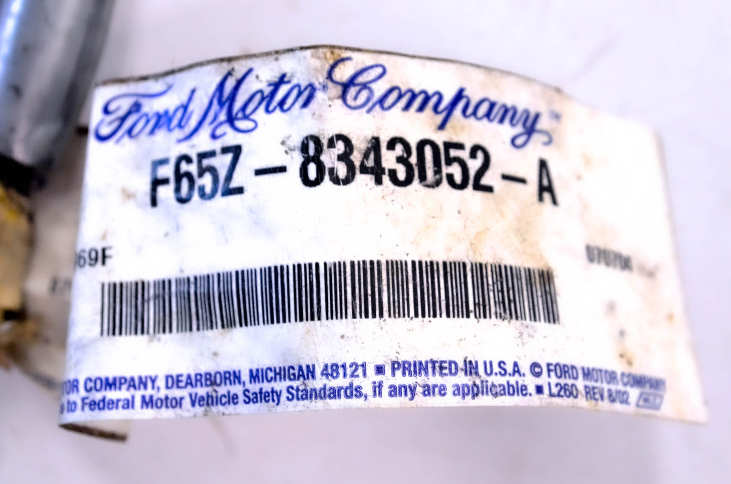 New OEM Ford F65Z-8343052-A Tailgate Cable NOS