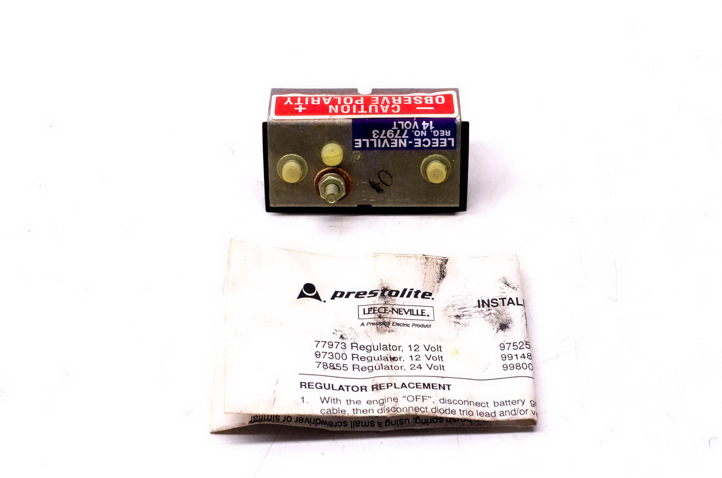 Motorcraft GR-544, D8HZ-10316-D Regulator NOS