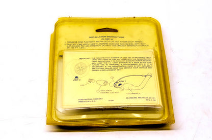 New OEM Ford E9AZ-1A043-A Wheel Locks NOS