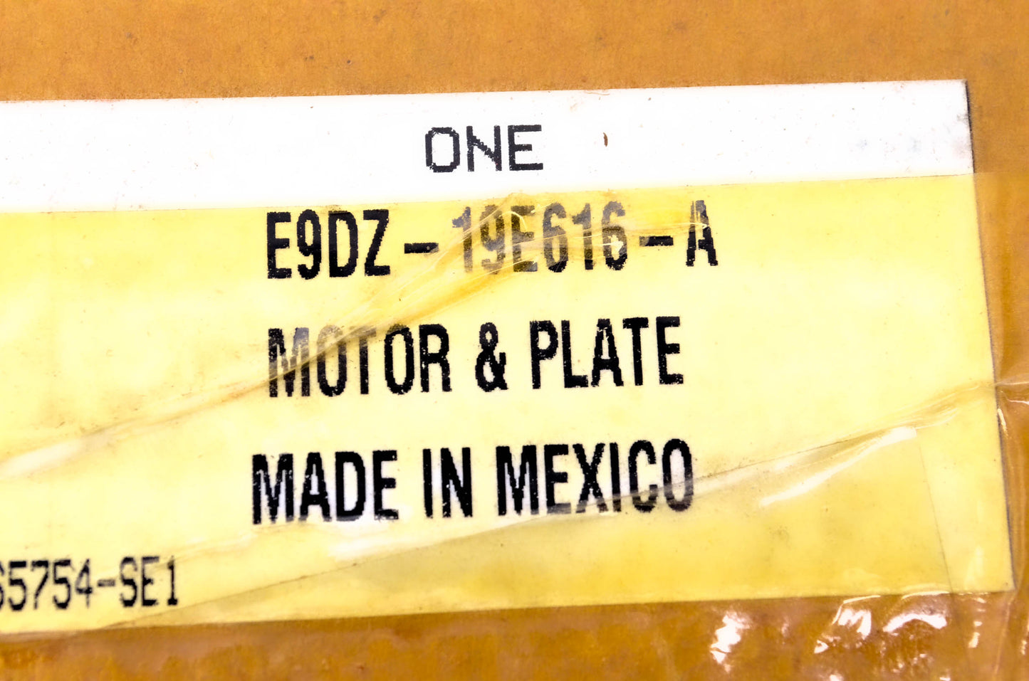 New OEM Ford E9DZ-19E616-A Blend Door Motor & Plate NOS