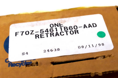 New OEM Ford F70Z-54611B60-AAD, F7OZ-54611B60-AAD Retractor NOS