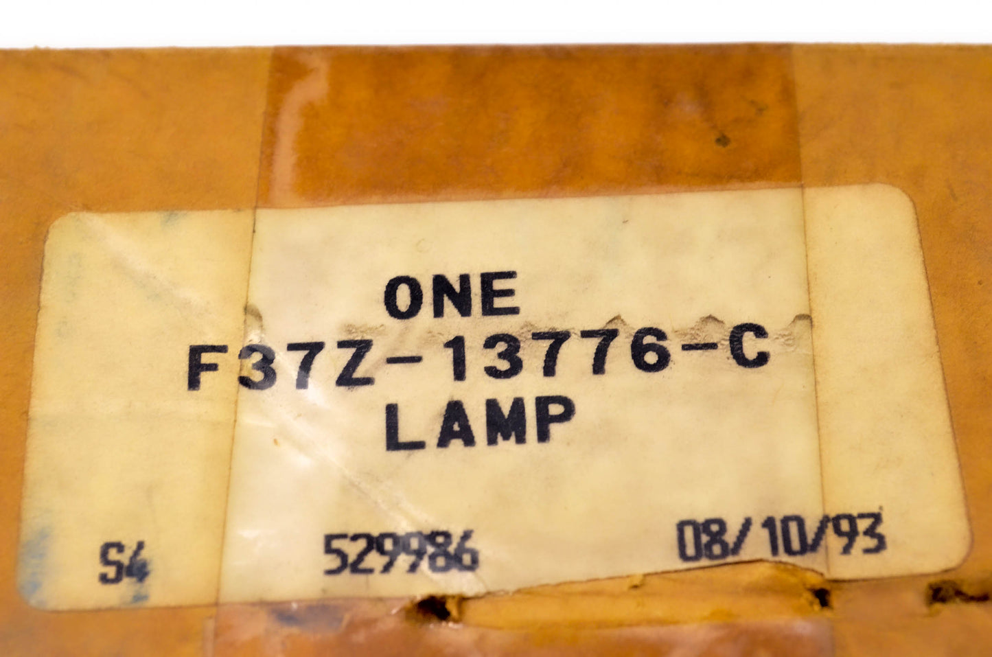 New OEM Ford F37Z-13776-C Lamp NOS
