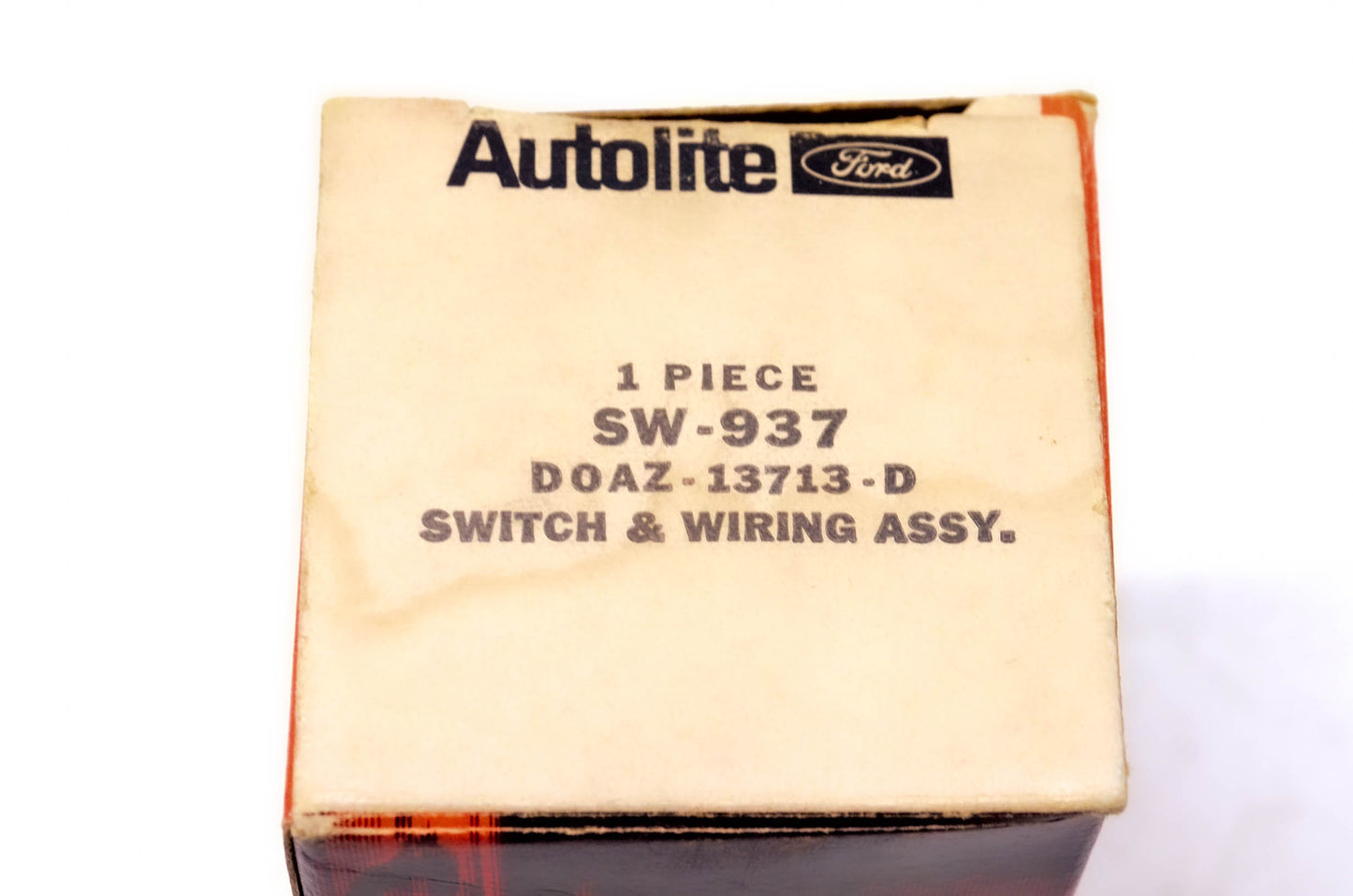 Autolite SW-937, D0AZ-13713-D, DOAZ-13713-D Switch & Wiring Assembly NOS