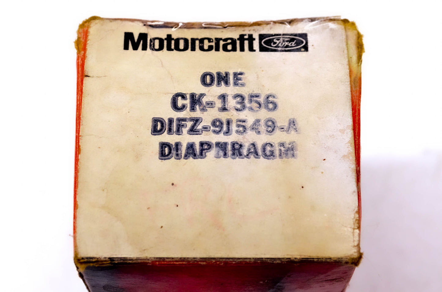 Motorcraft CK-1356, D1FZ-9J549-A Carburetor Choke Pull-Off Diaphragm NOS