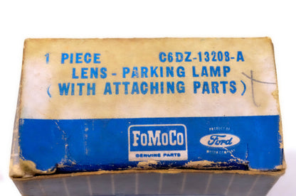 New OEM Ford C6DZ-13208-A Parking Lamp Lens NOS
