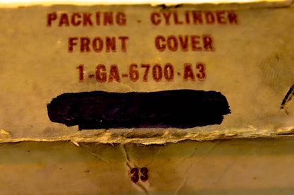 New OEM Ford 1-GA-6700-A3 Packing Cylinder Front Cover NOS
