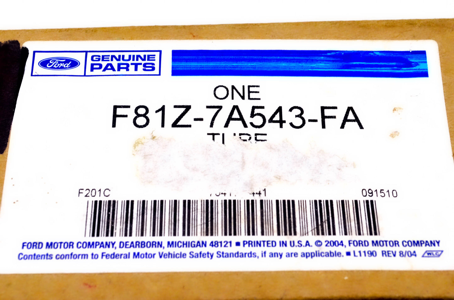 New OEM Ford F81Z-7A543-FA Clutch Master Cylinder NOS