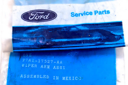 New OEM Ford F7AZ-17527-AA Driver's Side Windshield Wiper Arm NOS