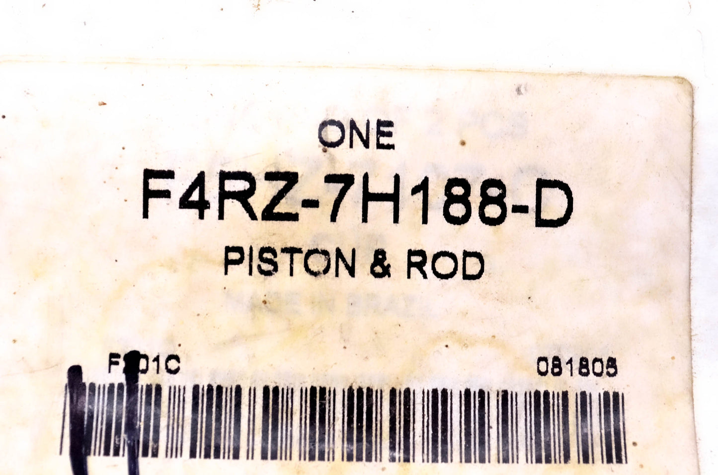 New OEM Ford F4RZ-7H188-D Overdrive Servo Piston & Rod NOS