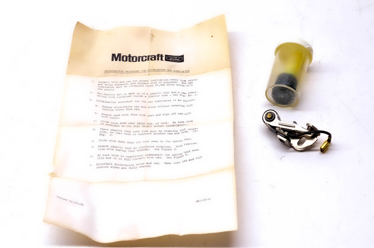 Motorcraft DP-124, D1FZ-12171-A Ignition Point Set Kit NOS