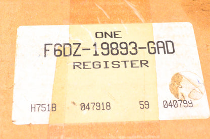 New OEM Ford F6DZ-19893-GAD Louver Assembly NOS