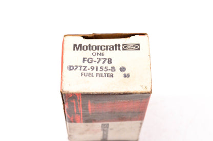 Motorcraft FG-778, D7TZ-9155-B Fuel Filter NOS