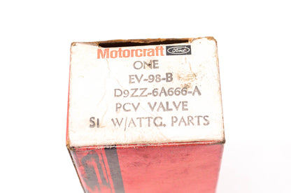 Motorcraft EV-98-B, D9ZZ-6A666-A PCV Valve NOS