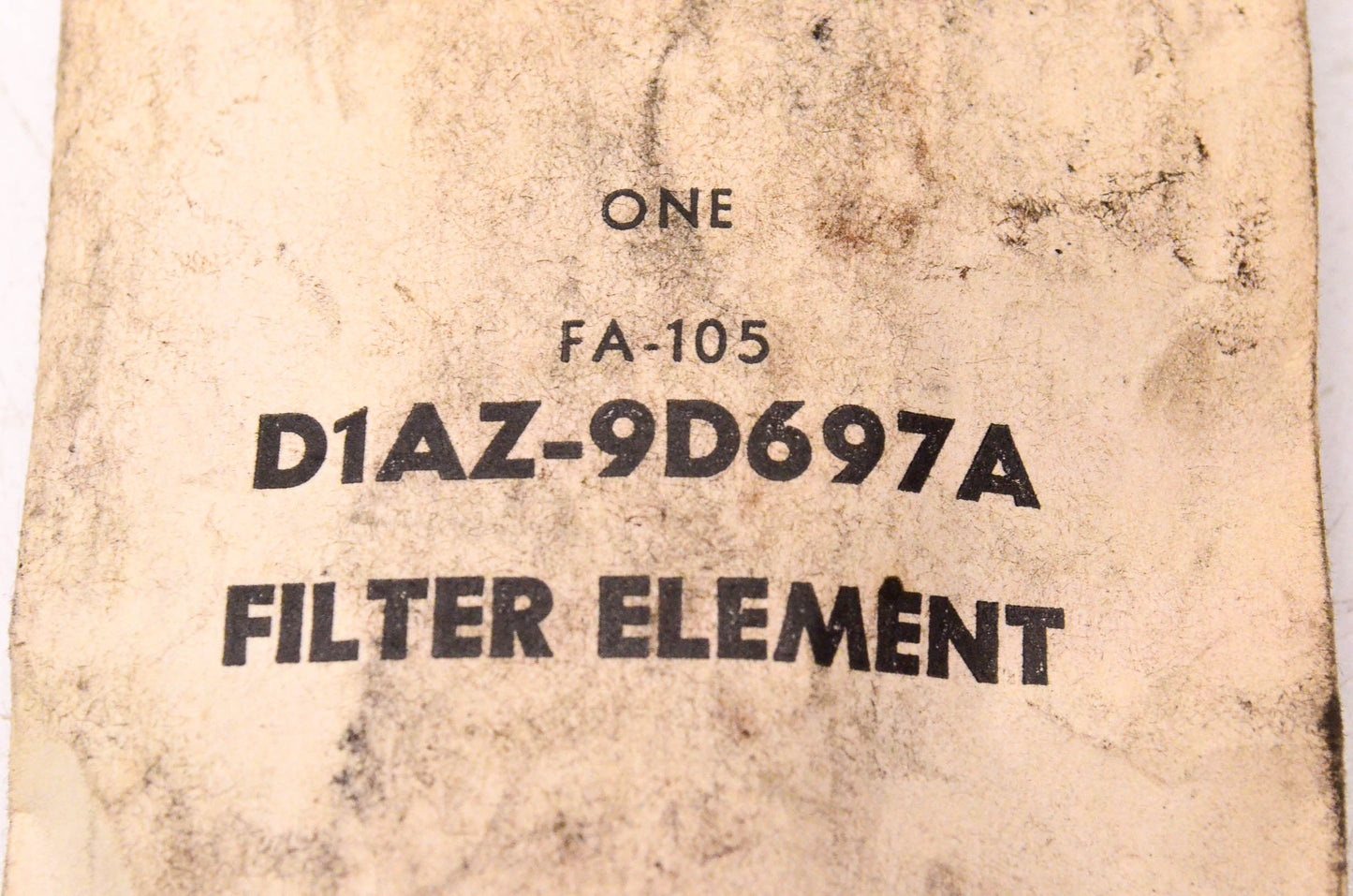 New OEM Ford FA-105, D1AZ-9D697-A Filter NOS